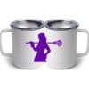 10 oz. White Stainless Steel Coffee Mug Thumbnail