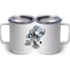 10 oz. White Stainless Steel Coffee Mug Thumbnail