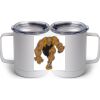 10 oz. White Stainless Steel Coffee Mug Thumbnail
