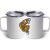 10 oz. White Stainless Steel Coffee Mug Thumbnail