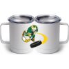 10 oz. White Stainless Steel Coffee Mug Thumbnail
