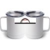 10 oz. White Stainless Steel Coffee Mug Thumbnail