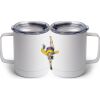 10 oz. White Stainless Steel Coffee Mug Thumbnail