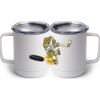 10 oz. White Stainless Steel Coffee Mug Thumbnail