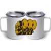 10 oz. White Stainless Steel Coffee Mug Thumbnail