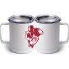 10 oz. White Stainless Steel Coffee Mug Thumbnail