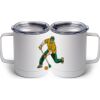 10 oz. White Stainless Steel Coffee Mug Thumbnail