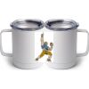 10 oz. White Stainless Steel Coffee Mug Thumbnail