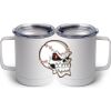 10 oz. White Stainless Steel Coffee Mug Thumbnail