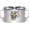 10 oz. White Stainless Steel Coffee Mug Thumbnail