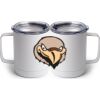10 oz. White Stainless Steel Coffee Mug Thumbnail