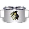 10 oz. White Stainless Steel Coffee Mug Thumbnail