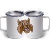 10 oz. White Stainless Steel Coffee Mug Thumbnail