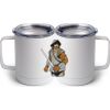 10 oz. White Stainless Steel Coffee Mug Thumbnail