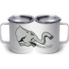 10 oz. White Stainless Steel Coffee Mug Thumbnail