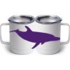 10 oz. White Stainless Steel Coffee Mug Thumbnail