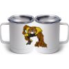 10 oz. White Stainless Steel Coffee Mug Thumbnail