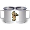 10 oz. White Stainless Steel Coffee Mug Thumbnail