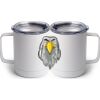 10 oz. White Stainless Steel Coffee Mug Thumbnail