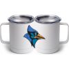 10 oz. White Stainless Steel Coffee Mug Thumbnail