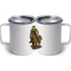 10 oz. White Stainless Steel Coffee Mug Thumbnail