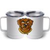 10 oz. White Stainless Steel Coffee Mug Thumbnail