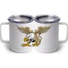 10 oz. White Stainless Steel Coffee Mug Thumbnail