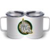 10 oz. White Stainless Steel Coffee Mug Thumbnail