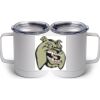 10 oz. White Stainless Steel Coffee Mug Thumbnail