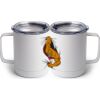 10 oz. White Stainless Steel Coffee Mug Thumbnail