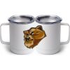 10 oz. White Stainless Steel Coffee Mug Thumbnail