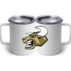 10 oz. White Stainless Steel Coffee Mug Thumbnail