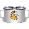 10 oz. White Stainless Steel Coffee Mug Thumbnail