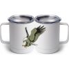 10 oz. White Stainless Steel Coffee Mug Thumbnail