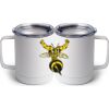 10 oz. White Stainless Steel Coffee Mug Thumbnail