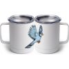 10 oz. White Stainless Steel Coffee Mug Thumbnail