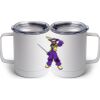 10 oz. White Stainless Steel Coffee Mug Thumbnail