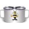 10 oz. White Stainless Steel Coffee Mug Thumbnail