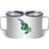 10 oz. White Stainless Steel Coffee Mug Thumbnail