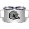 10 oz. White Stainless Steel Coffee Mug Thumbnail