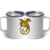 10 oz. White Stainless Steel Coffee Mug Thumbnail