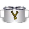 10 oz. White Stainless Steel Coffee Mug Thumbnail