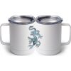 10 oz. White Stainless Steel Coffee Mug Thumbnail