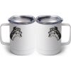 10 oz. White Stainless Steel Coffee Mug Thumbnail