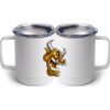 10 oz. White Stainless Steel Coffee Mug Thumbnail