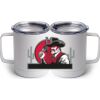 10 oz. White Stainless Steel Coffee Mug Thumbnail