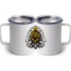 10 oz. White Stainless Steel Coffee Mug Thumbnail
