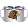 10 oz. White Stainless Steel Coffee Mug Thumbnail