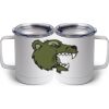 10 oz. White Stainless Steel Coffee Mug Thumbnail