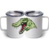 10 oz. White Stainless Steel Coffee Mug Thumbnail